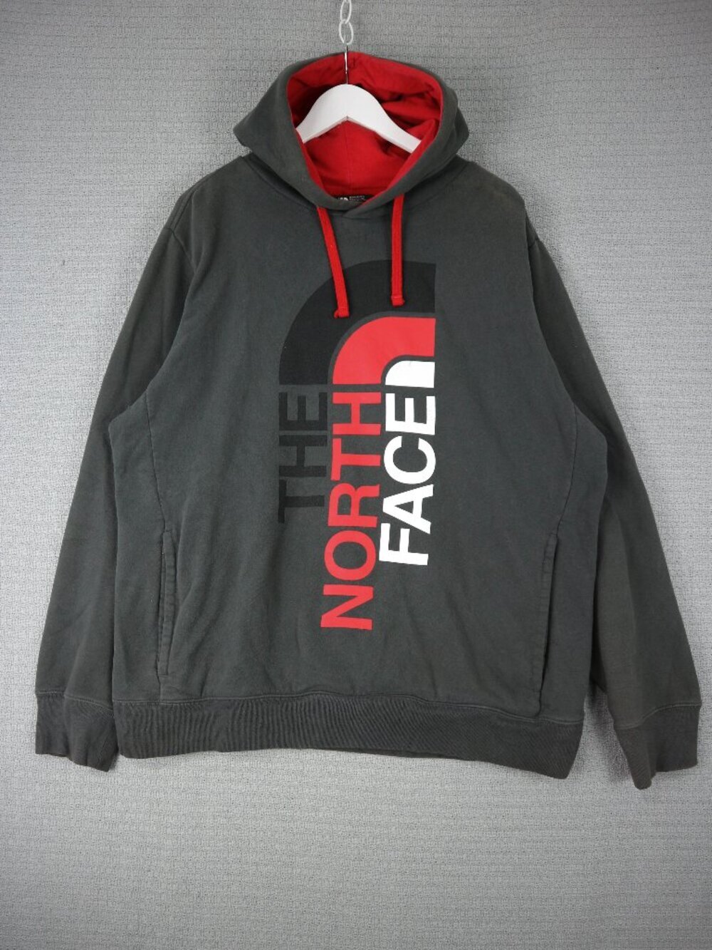 The North Face Big Logo Mens Grey XL